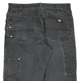 Relaxed Fit Dickies Carpenter Jeans - 34W 31L Grey Cotton