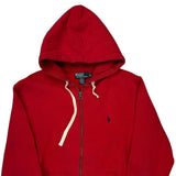 Polo By Ralph Lauren Hoodie - XL Red Cotton