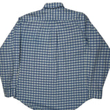 Ralph Lauren Checked Shirt - Medium Blue Cotton