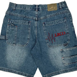 London Blues Denim Shorts - 32W 9L Blue Cotton