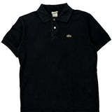 Lacoste Polo Shirt - XL Black Cotton