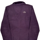 The North Face Fleece Jacket - Large Purple Polyester