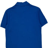 Lacoste Polo Shirt - Small Blue Cotton
