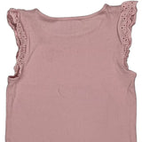 Age 4-5 Hello Sunshine Tank Top - Small Pink Cotton