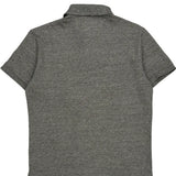 Polo By Ralph Lauren Slim Fit Polo Shirt - Small Gray Cotton