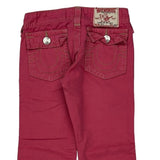 Age 6 True Religion Boot Cut Jeans - XS Pink Cotton