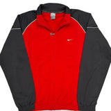 Nike Track Jacket - Large Gray Polyester