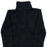Age 10-12 Polo By Ralph Lauren 1/4 Zip - Medium Black Cotton