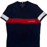 Tommy Hilfiger Slim Fit T-Shirt - XL Navy Cotton