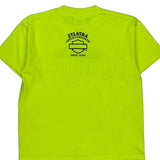 Age 10-12 Harley Davidson Graphic T-Shirt - Medium Yellow Cotton Blend