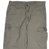 Wrangler Cargo Trousers - 36W 34L Beige Cotton