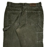 Denver Hayes Carpenter Pants - 35W 29L Gray Corduroy