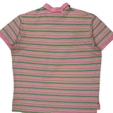Polo By Ralph Lauren Striped Polo Shirt - 2XL Green Cotton
