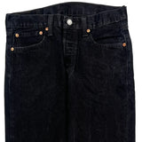 501 Levis Jeans - 32W 29L Black Cotton
