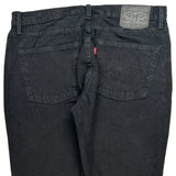 511 Levis Jeans - 35W 30L Black Cotton