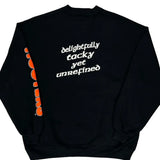 Made In USA Jerzees Hooters Sweatshirt - XL Black Cotton