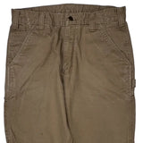 Carhartt Double Knee Carpenter Trousers - 34W 36L Brown Cotton