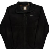 Timberland Fleece Jacket - Large Black Polyester
