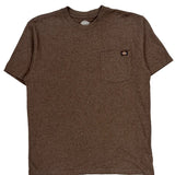 Dickies T-Shirt - Medium Brown Cotton Blend