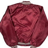 Taylor Varsity Jacket - 2XL Burgundy Polyester