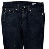 True Religion Flared Jeans - 33W US 8 Black Cotton