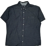 Tommy Hilfiger Short Sleeve Shirt - XL Navy Cotton