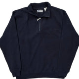 Fila 1/4 Zip - Large Navy Cotton