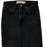 Levis Jeans - 27W 28L Black Cotton