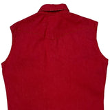 Wrangler Denim Shirt - Large Red Cotton