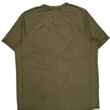 Carhartt T-Shirt - Large Green Cotton