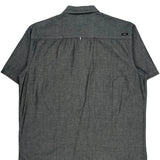 Oakley Short Sleeve Shirt - XL Gray Cotton