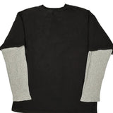 Dickies Long Sleeve T-Shirt - XL Black Cotton