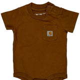Age 3 Months Carhartt Playsuit - 3XS Brown Cotton