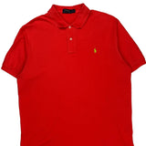 Polo By Ralph Lauren Polo Shirt - XL Red Cotton