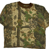 Mossy Oak Camo T-Shirt - XL Green Cotton