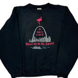 St. Louis Alore Graphic Sweatshirt - XL Black Cotton
