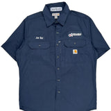 Reliable Equipment Carhartt Short Sleeve Shirt - Large Blue Cotton