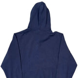 New York Rangers Reebok Graphic Hoodie - Large Navy Cotton Blend