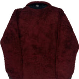 Mountain Hard Wear Fleece Jacket - Small Burgundy Polyester