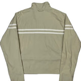 Nike Windbreaker - Large Beige Polyester