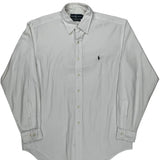 Ralph Lauren Shirt - Large White Cotton