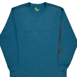 Carhartt Long Sleeve T-Shirt - XL Blue Cotton