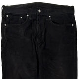 Levis Cord Trousers - 37″ Waist Black Cotton