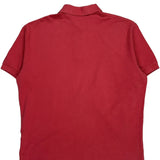 Polo By Ralph Lauren Polo Shirt - Large Red Cotton