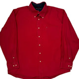 Tommy Hilfiger Shirt - XL Red Cotton