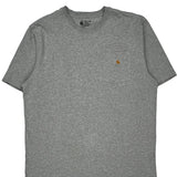 Carhartt T-Shirt - Large Gray Cotton