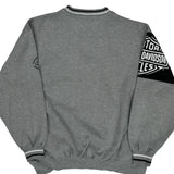 Motorcycles Harley Davidson Spellout Sweatshirt - XL Gray Cotton