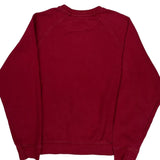 Nike Sweatshirt - Medium Red Cotton