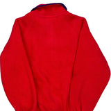 Made In USA Woolrich Fleece - Small Red Polyester