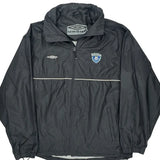 Whitecaps Umbro Windbreaker - Medium Gray Polyester